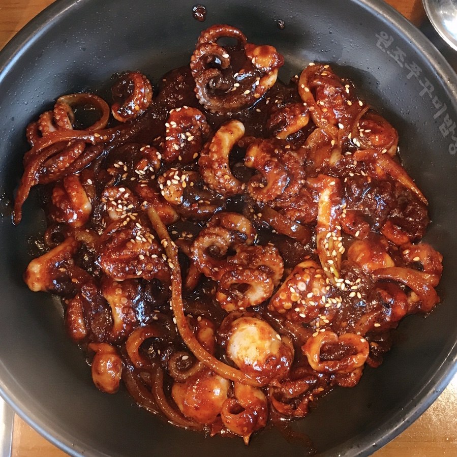  김포 맛집, 구래동 쭈꾸미 밥상 쭈꾸미비빔밥과 칼국수