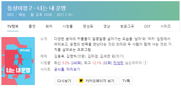 동상이몽2