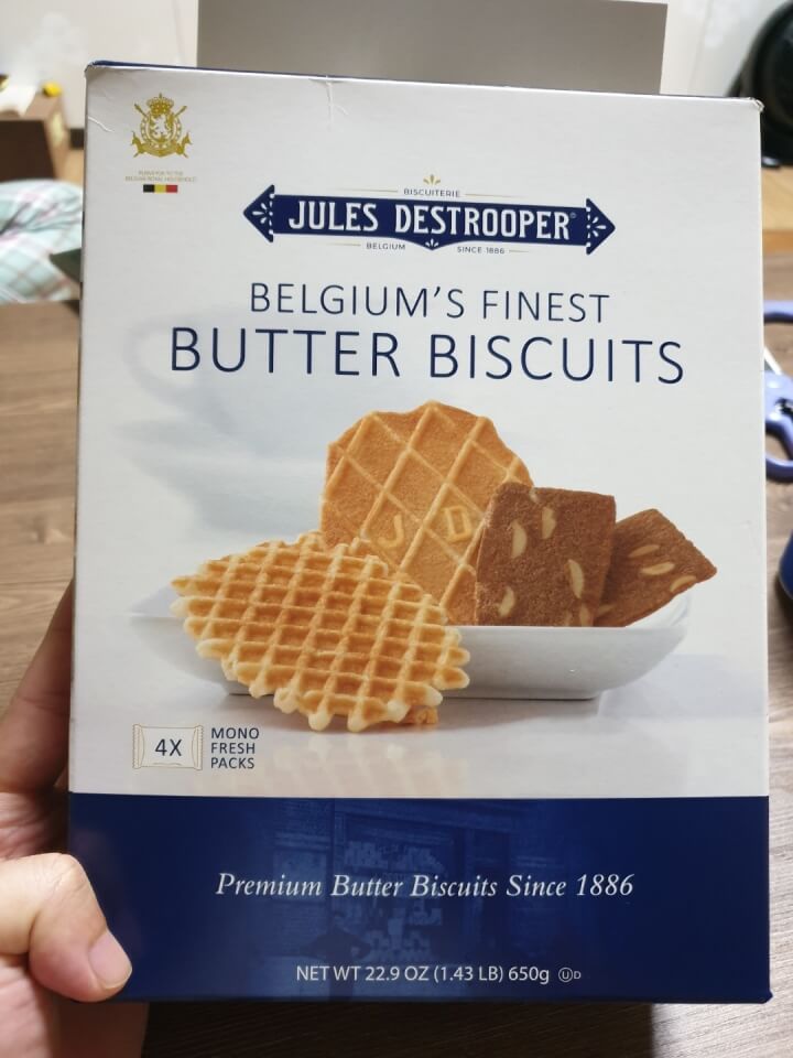 벨기에 버터 비스킷
