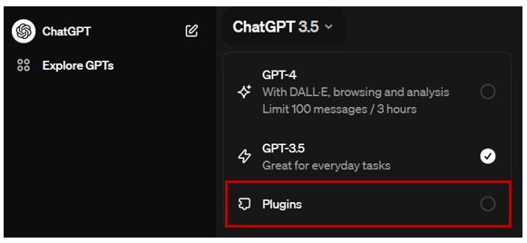 ChatGPT Plugins 설정