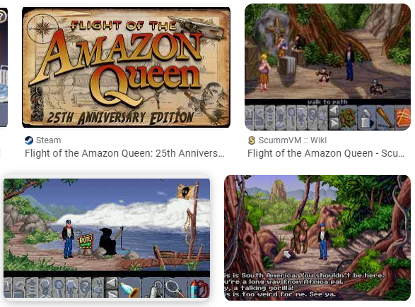 플라이트 오브 더 아마존 퀸 (Flight of the Amazon Queen) 무료 어드벤처 게임 다운로드