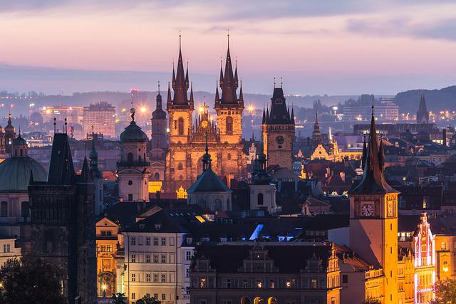 체코-도시풍경
