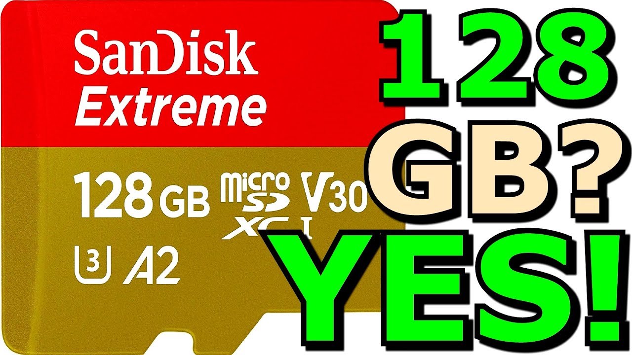 SANDISK Micro SD Extreme 128GB