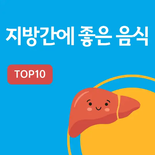 지방간에 좋은 음식 TOP10