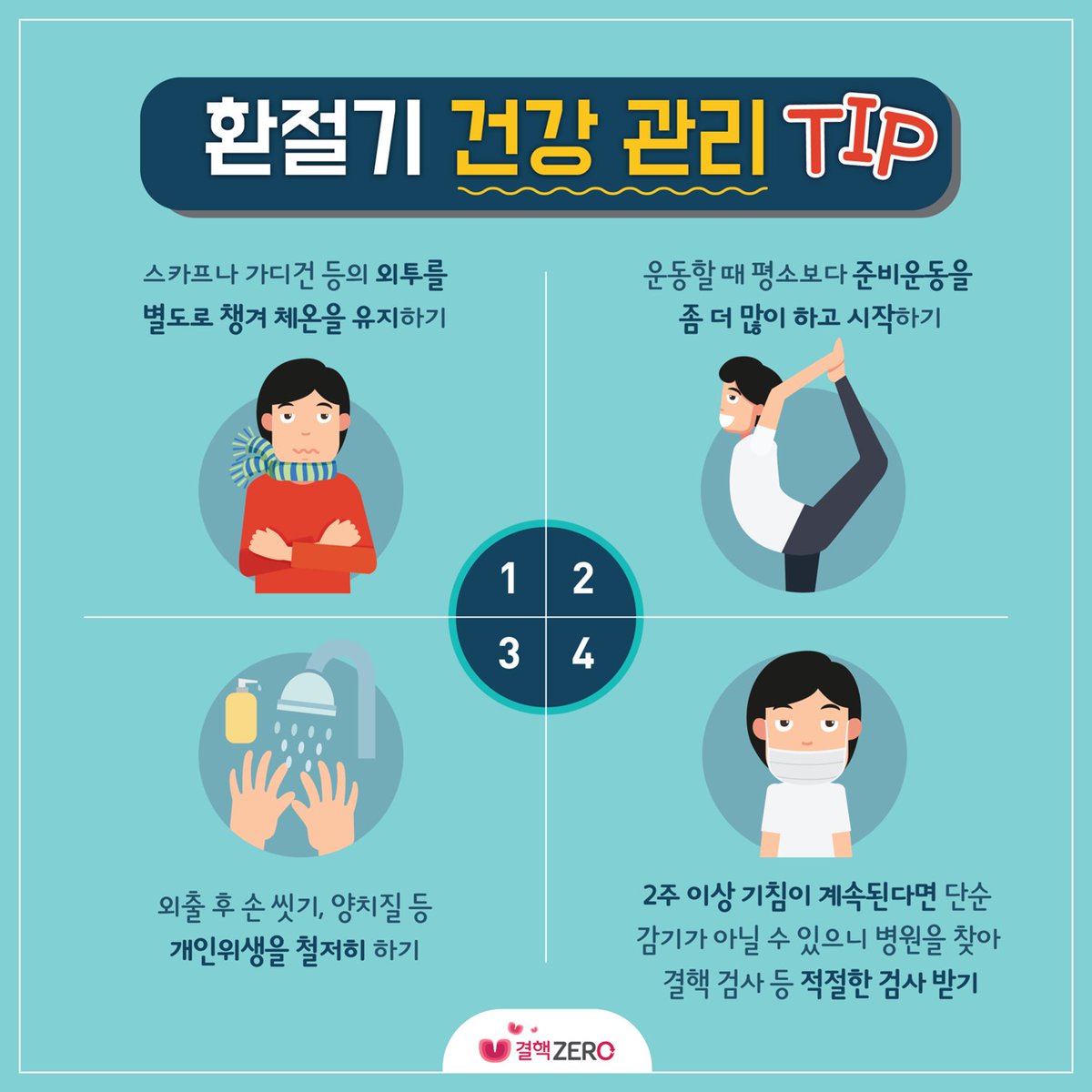 환절기 어린이 건강관리 가이드