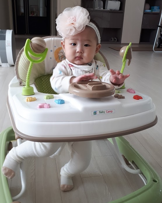  [사용후기] 베이비캠프 엘레강스 보행기 사용후기