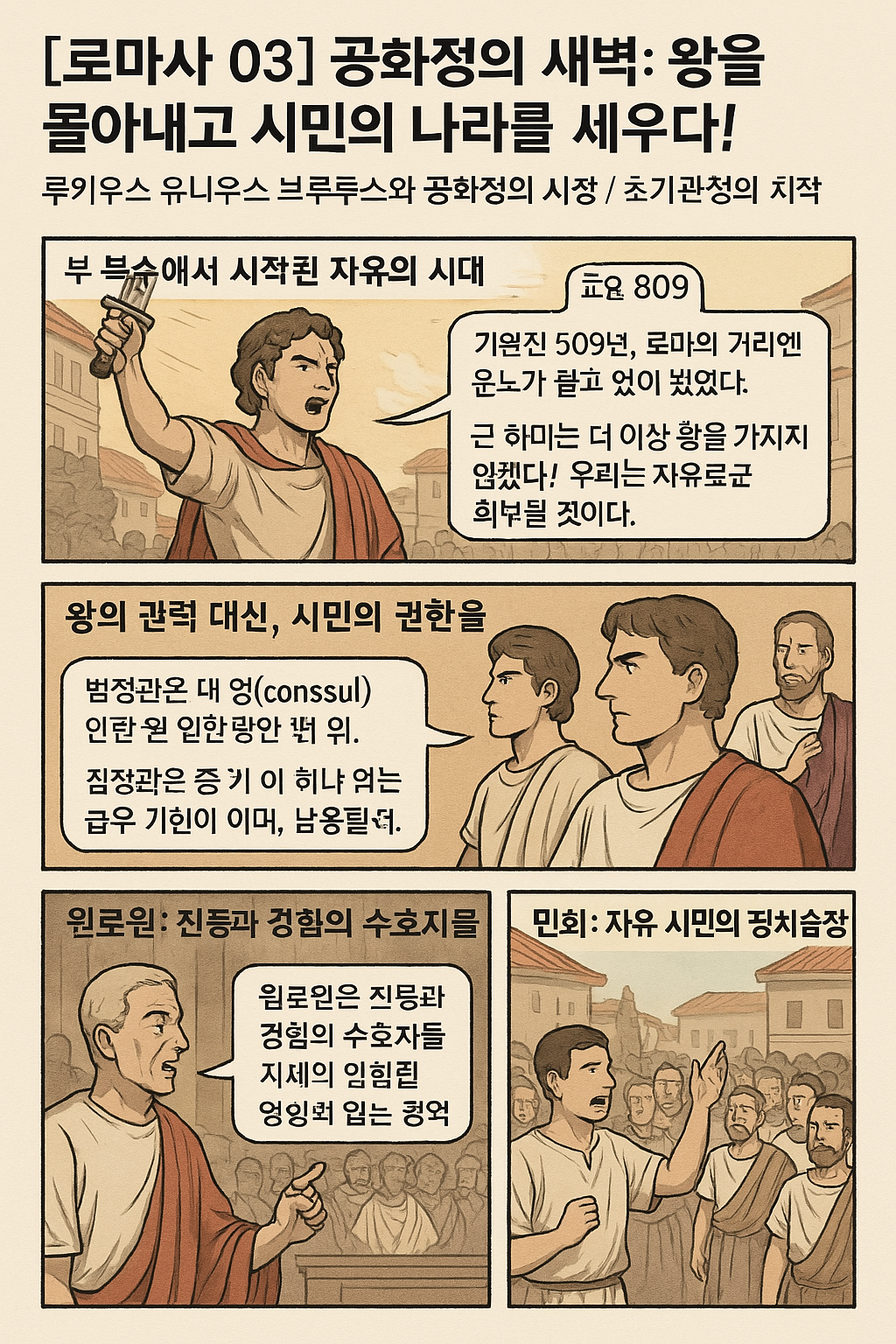 로마 공화정의 탄생: