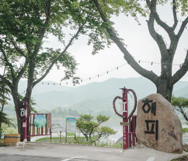  합천 해피 캠핑장 이용후기 장점과 단점 (feat. 뷰가 좋은 캠핑장)