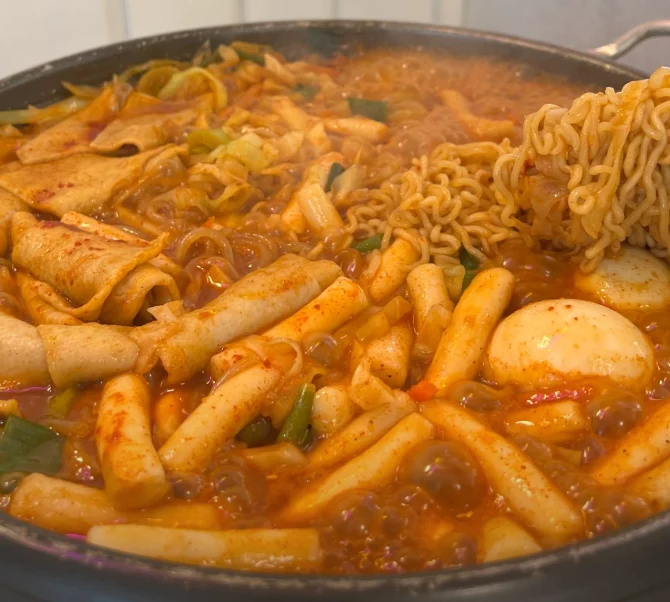신당동 허리케인박 떡복이