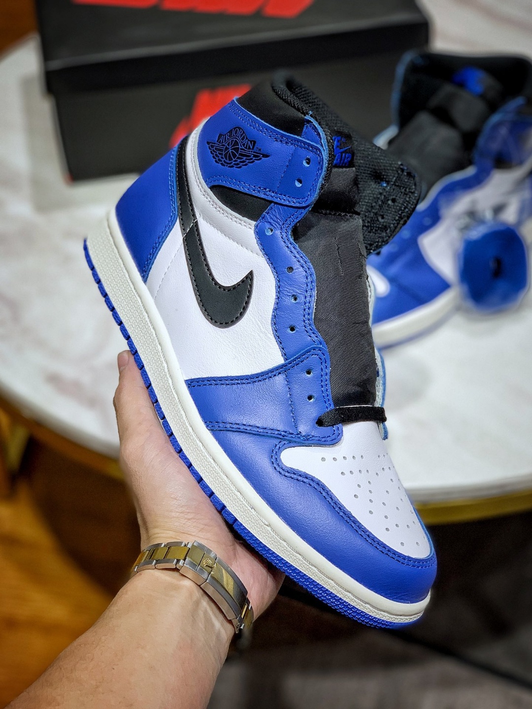  [NIKE] 나이키 에어조던1 레트로 하이 OG 게임로얄 GAME ROYAL 555088-403