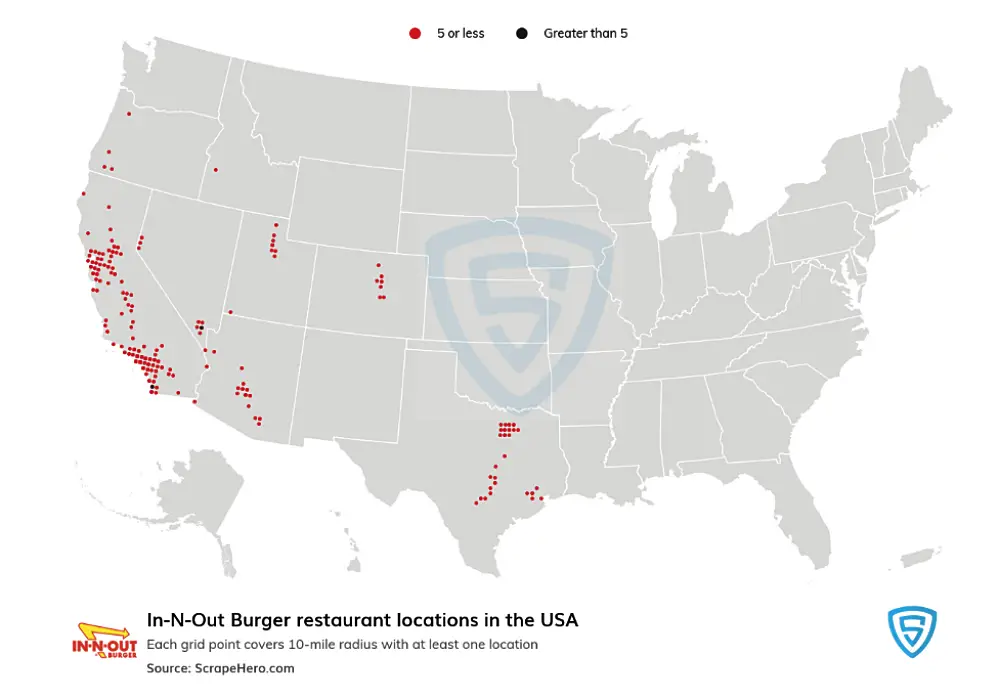 In-N-Out Burger locations