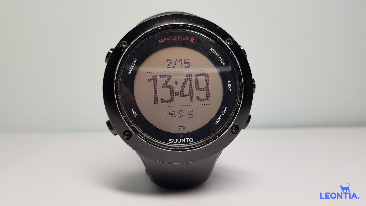  [SUUNTO] 스포츠 GPS 시계 순토 앰빗3 피크 스트랩 교환 방법 (정품 호환 스트랩 비교)