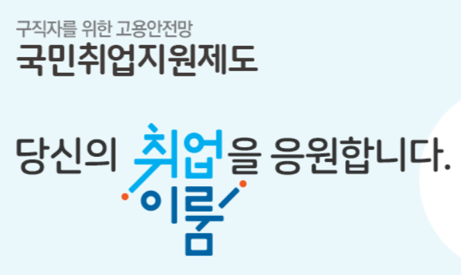  2021년 취약계층 청년, 장기실업자, 경력단절여성, 저소득 취업지원 국민취업지원제도