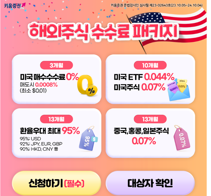 키움증권 해외주식 이벤트