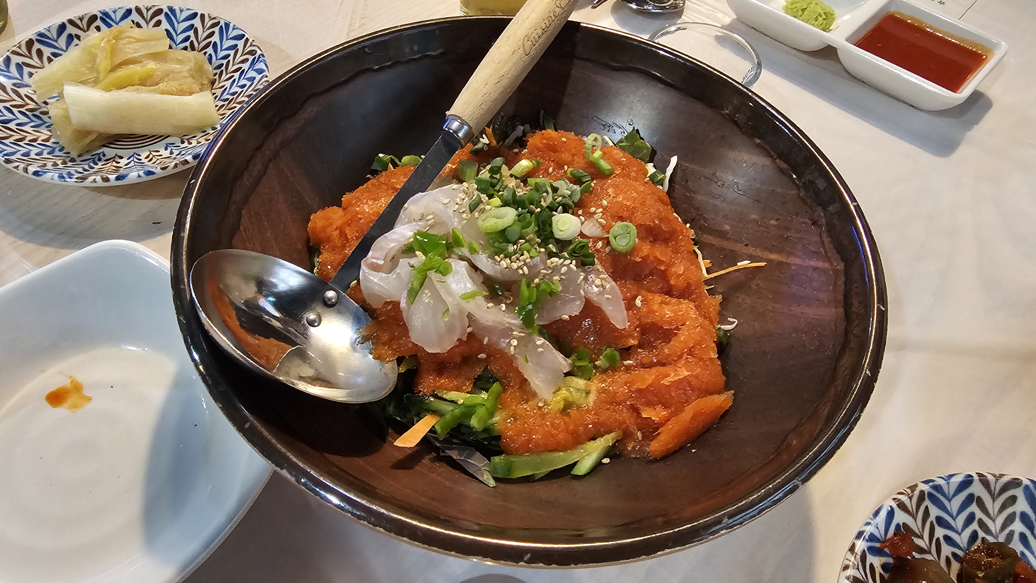 해운대다찌 코스 물회