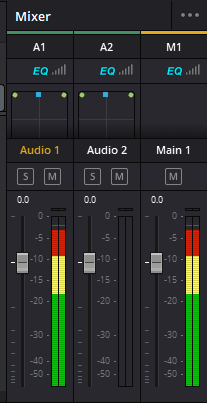 다빈치-리졸브-오디오편집-mixer