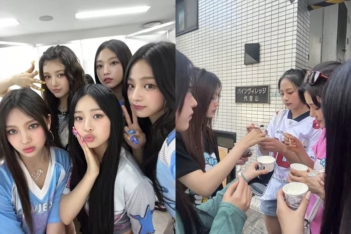  일본 서머소닉 공연 마친 뉴진스, 도쿄 골목에서 맛집 찾아다니는 풋풋한 모습 화제