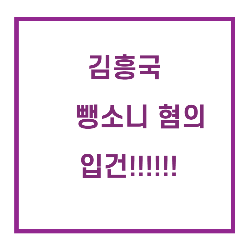  김흥국 뺑소니 혐의로 입건!! 하지만 본인은 반박중입니다!!