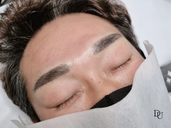  광주 남자눈썹문신 하길 너무 잘했어