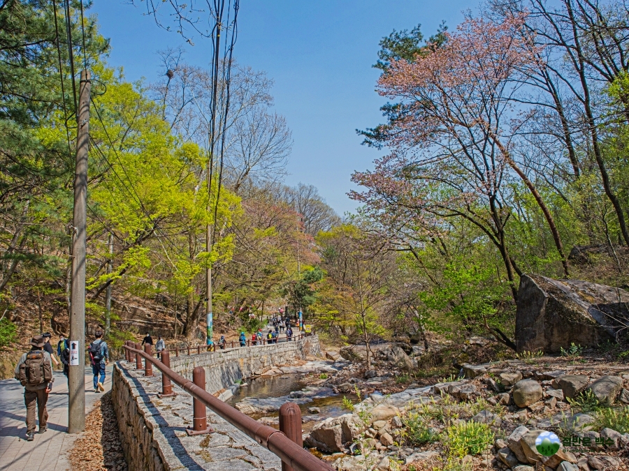 도봉산하산길