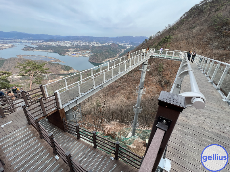 춘천 삼악산 케이블카 산책길 스카이워크