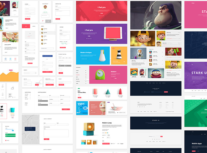  [디자인 키트] 2021 Awesome UI Kits +50 | 웹 디자이너들을 위한 멋진 UI 참고 사이트 50개 공개