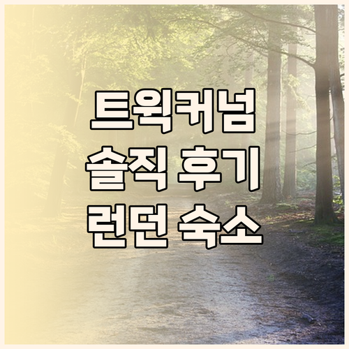 트윅커넘 게스트 하우스 솔직 후기, 