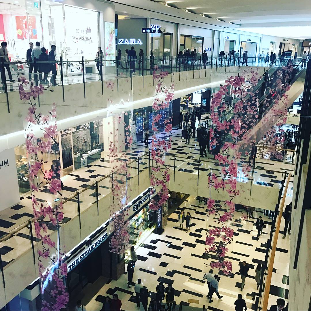 IFC mall and Conrad Hotel, in Yeouido Korea