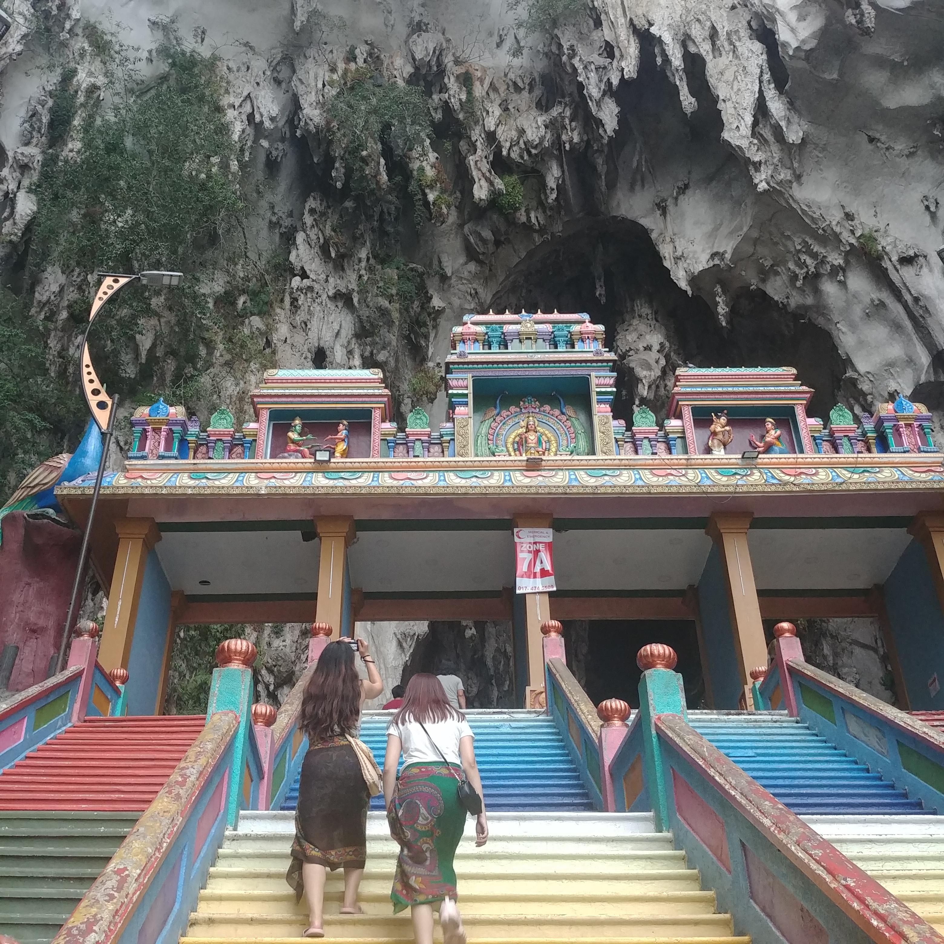 쿠알라룸푸르 여행 원숭이 동굴 힌두 사원 Batu Caves