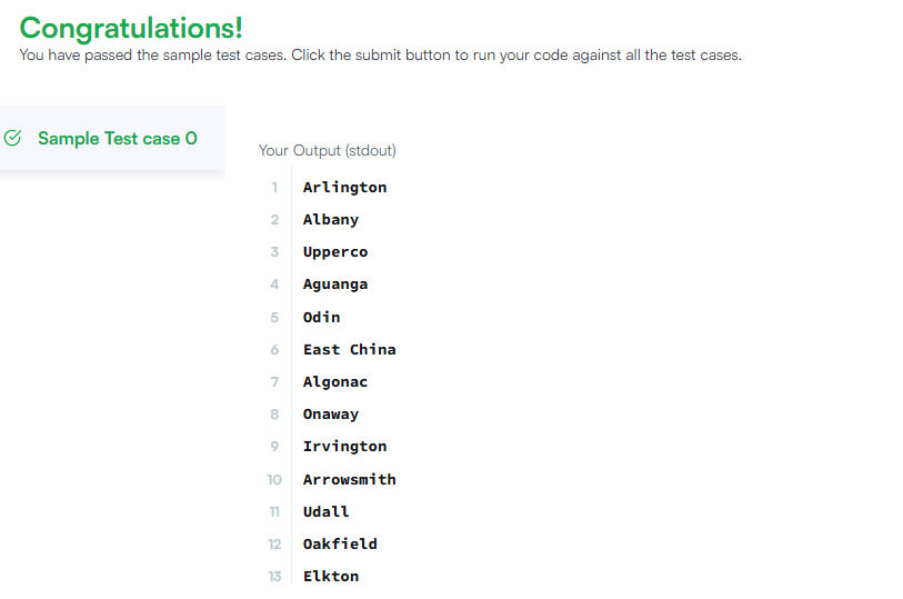 [MySQL] HackerRank - Weather Observation Station 6 문제 풀이