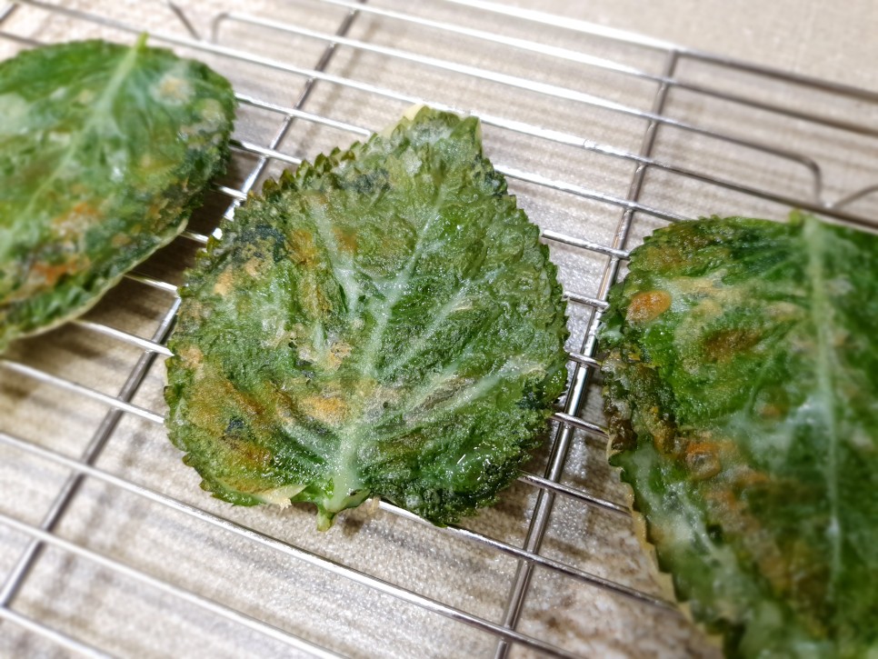 바삭바삭 정말 맛있어요 깻잎전 만드는 법 1