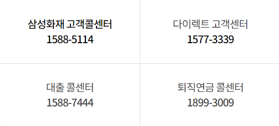  삼성화재 긴급출동 전화번호 고객센터 (바로 확인)