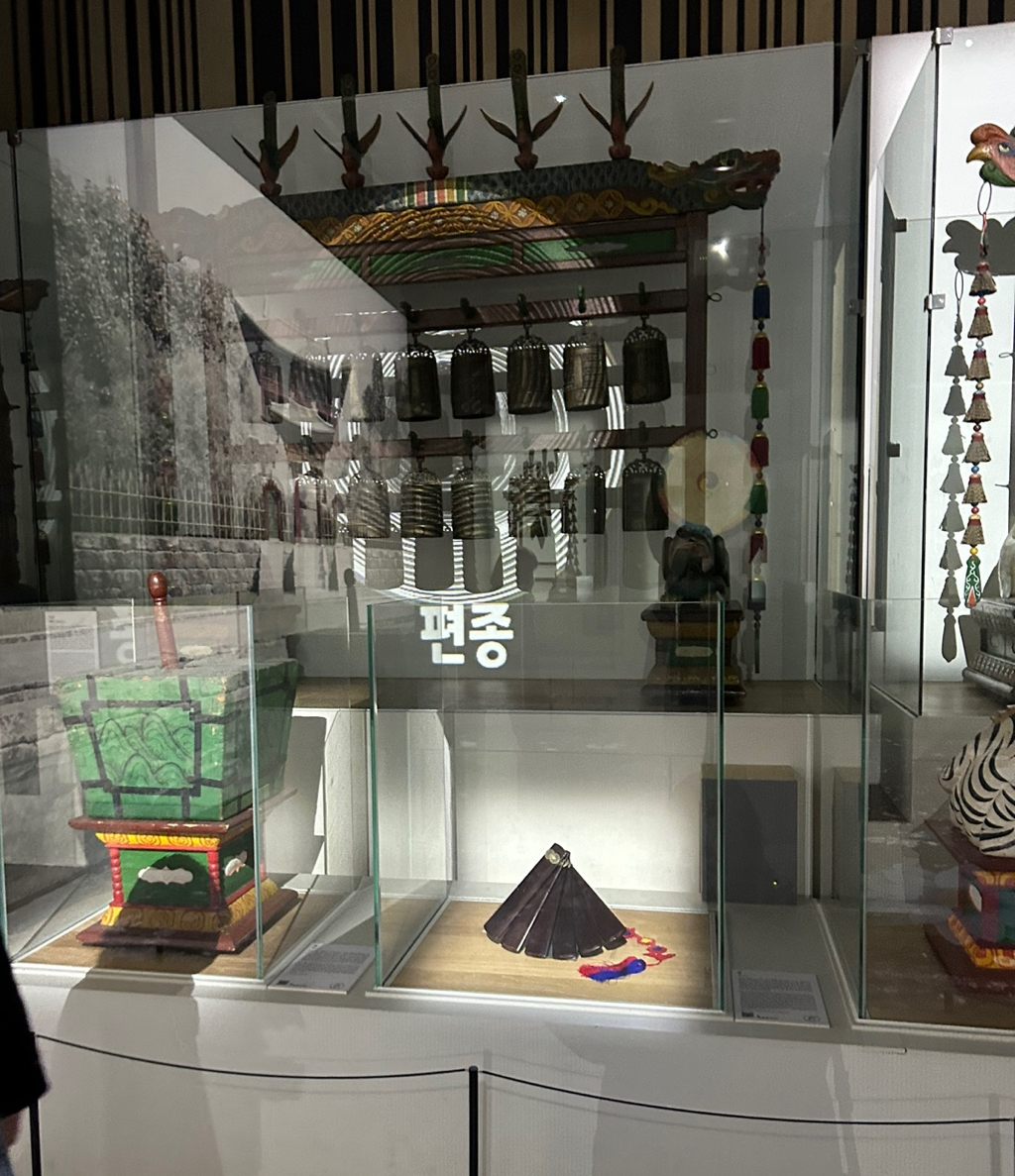 국악박물관 국악정원의 전통악기