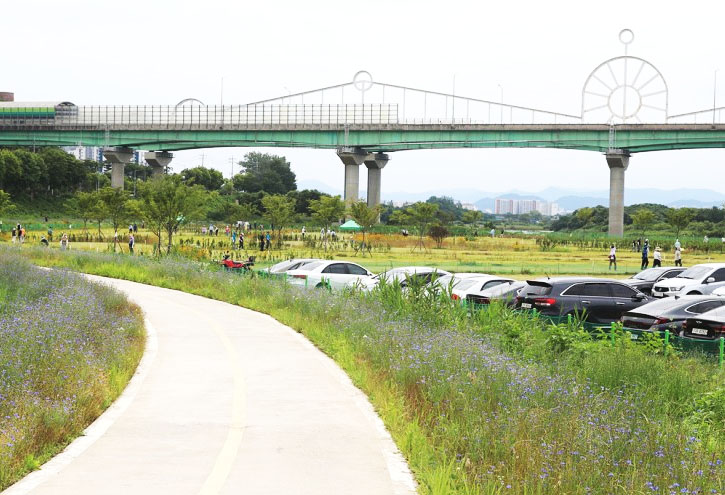 광주 서봉파크골프장. 광주 광산구 서봉동 205-6 (호남대학교 바로앞)
