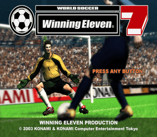 코나미 스포츠 월드사커 위닝일레븐 7 ワールドサッカーウイニングイレブン7 World Soccer Winning Eleven 7 Ps2 Iso 다운로드