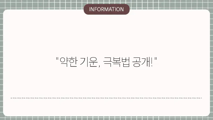 사주신약의 기운과 보완법