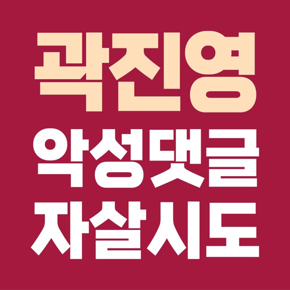  종말이김치 사업가 곽진영, 성형 중독 악성 댓글로 극단적 선택 자살 시도.