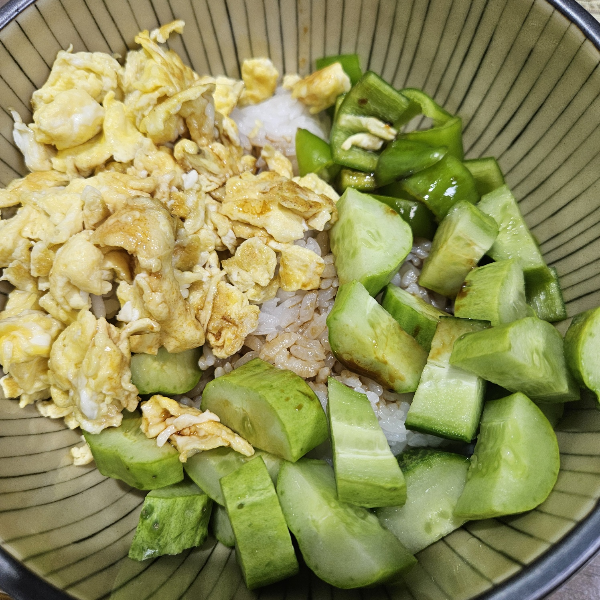 오이비빔밥