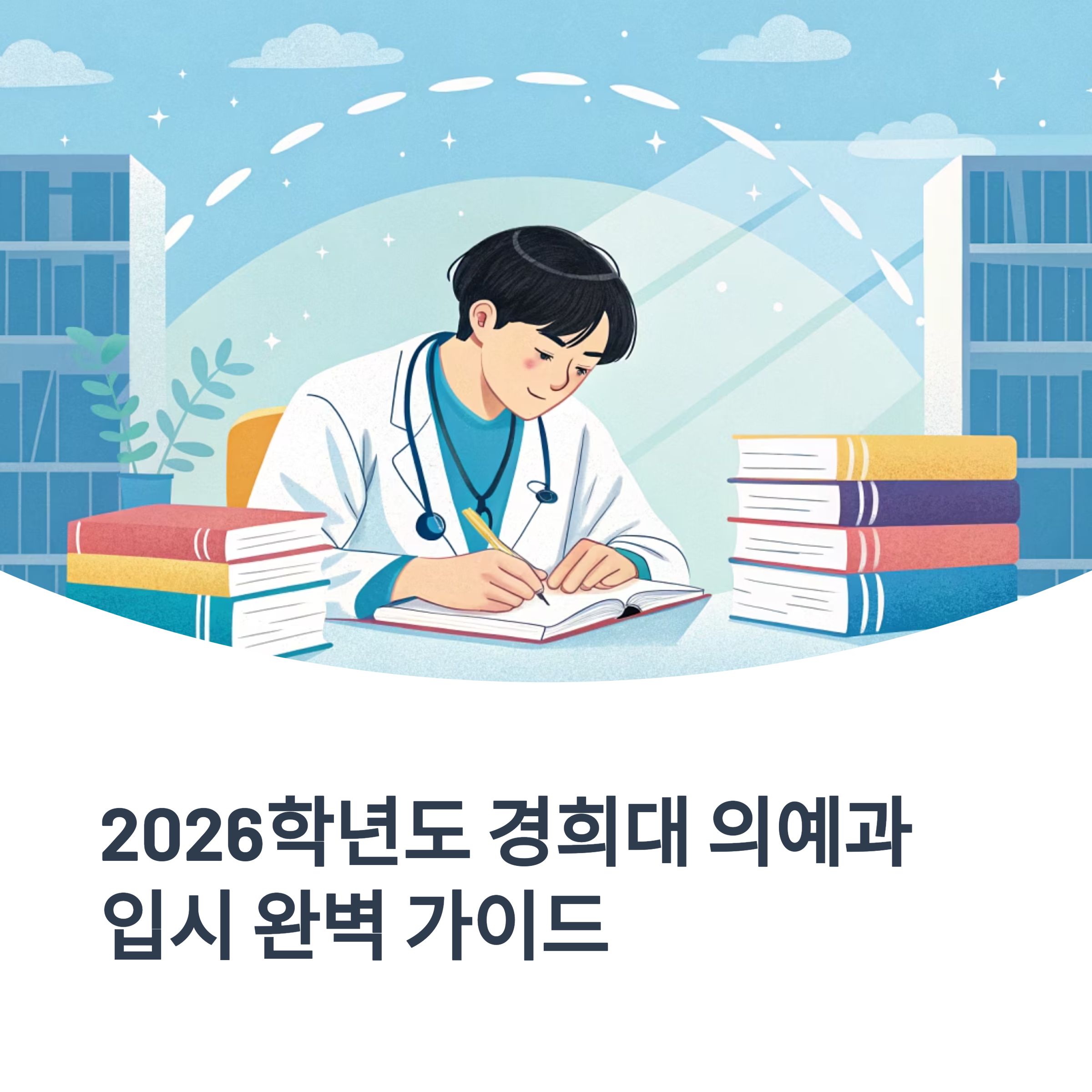 2026학년도 경희대학교 의예과 입시 완벽 가이드