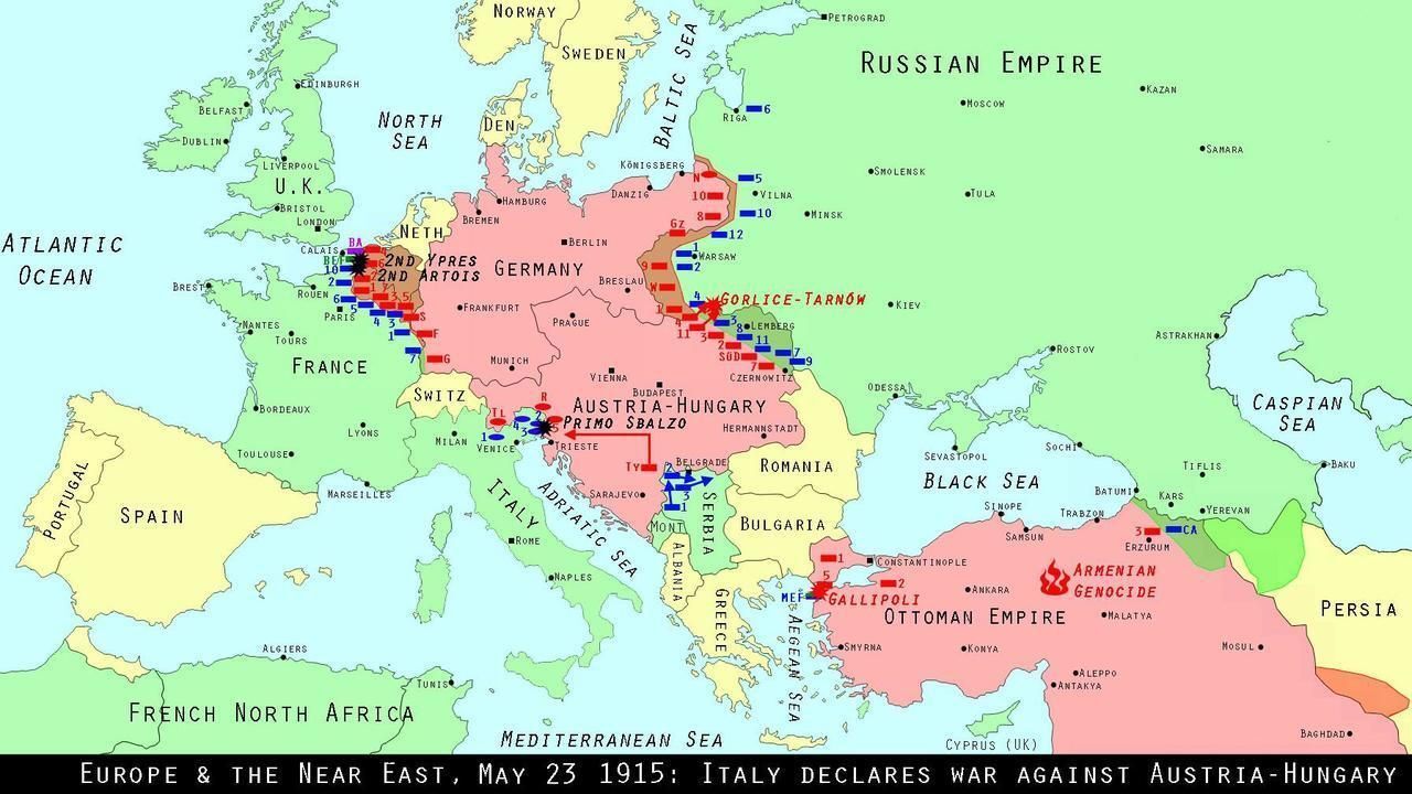 제1차 세계대전 1915년 3월 23일 유럽 전선