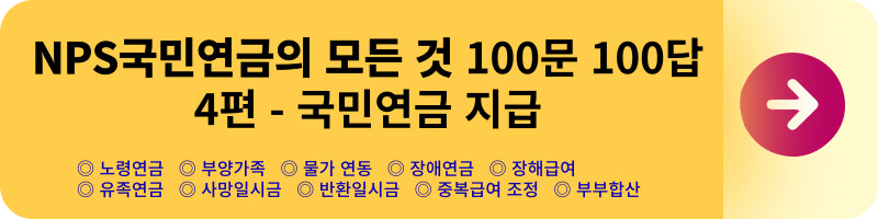 NPS국민연금의 모든 것 100문 100답_미납&#44; 노령연금&#44; 장애연금&#44; 국민연금&#44; 개인연금 공무원연금_연금보험료부과