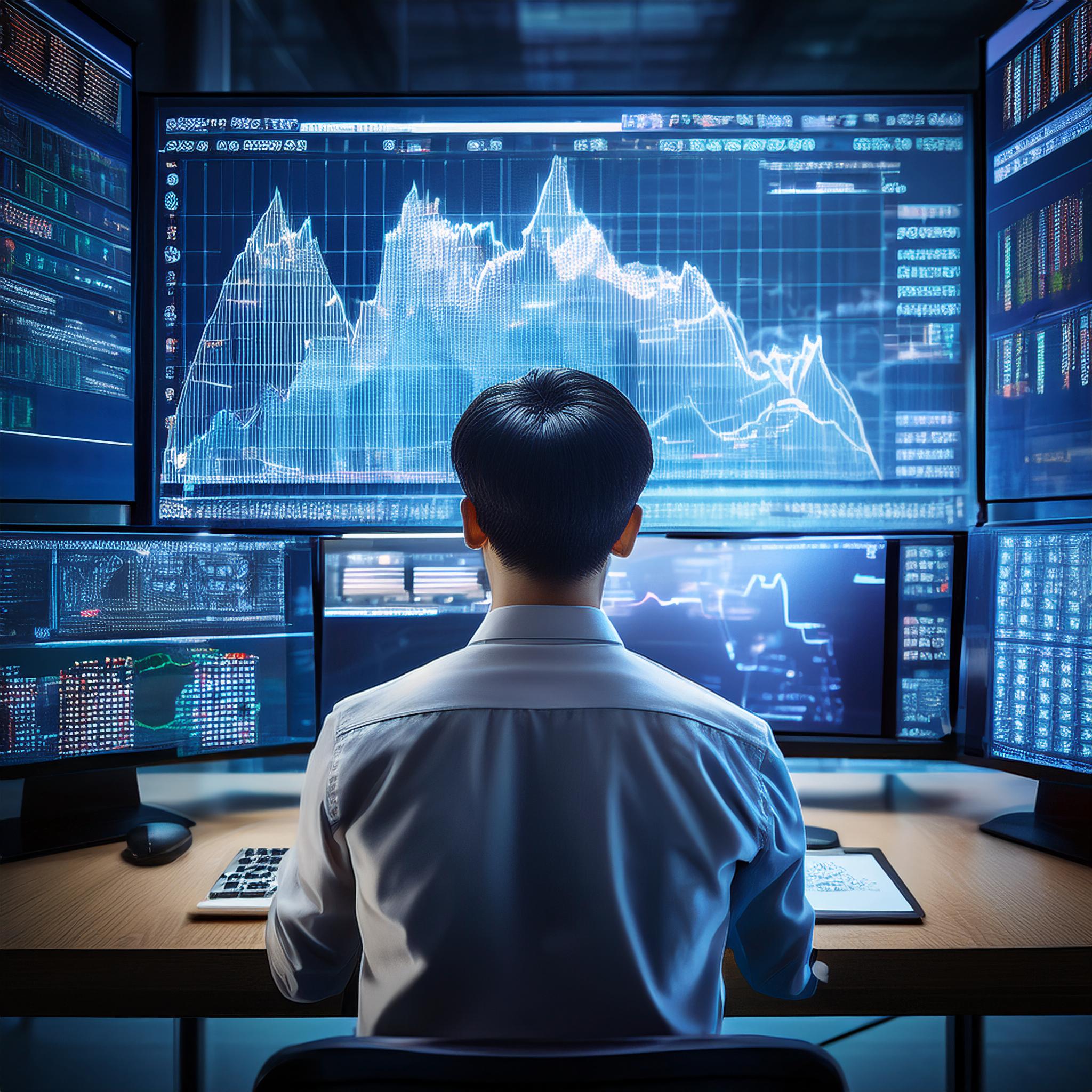 An image of a computer screen displaying a 유류분 계산기, with a person inputting data and the result showing on the screen.