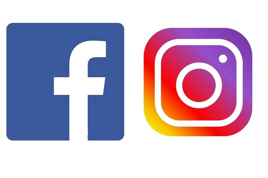 페이스북 인스타그램 로고
