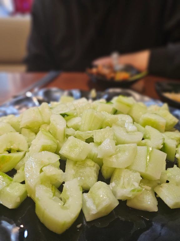 오이무침