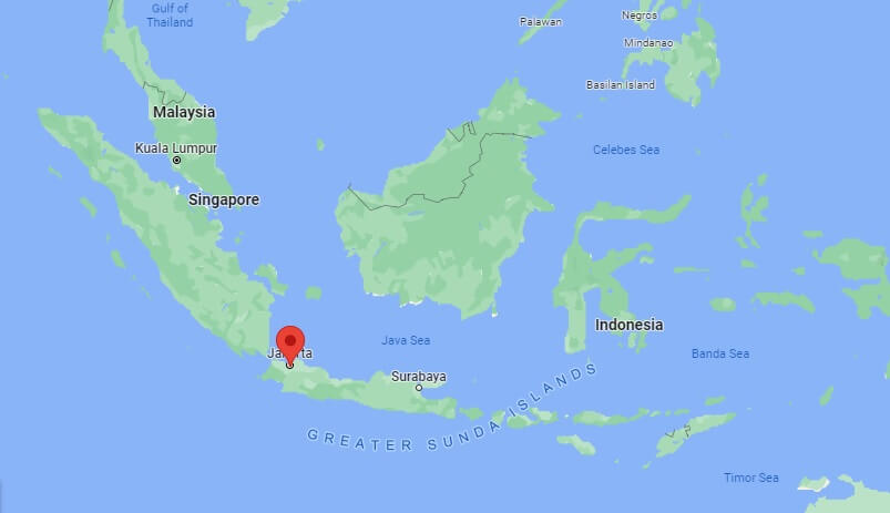 인도네시아 지도