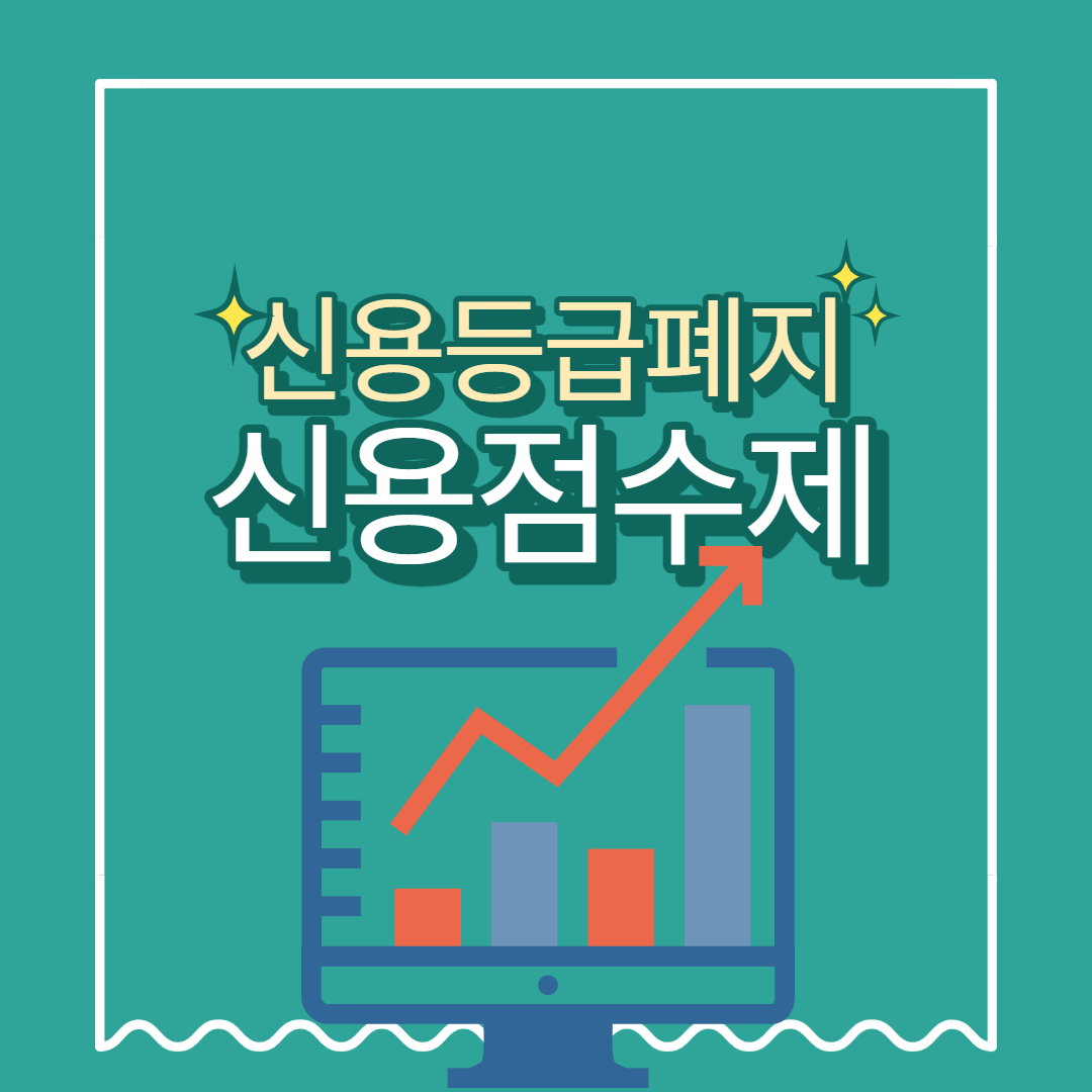  신용등급제가 폐지되고 신용점수제 도입