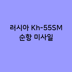 러시아 Kh-55SM 순항 미사일