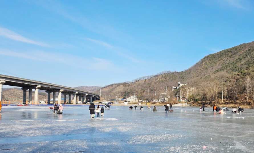 안동 암산얼음축제