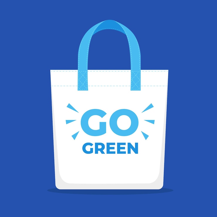 GO GREEN 에코백