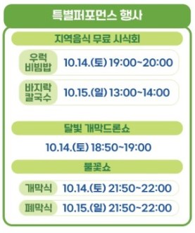 시흥 월곶포구축제 : 기본정보, 가수 라인업, 프로그램, 대중교통 주차장 정보